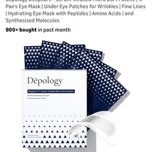 Deepcare+ Eye Cream with Blue and White Design